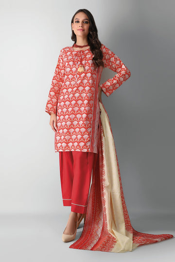 A21329 Red Khaadi Autumn Collection 2021